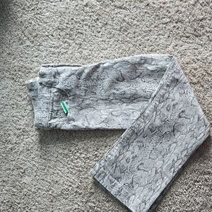 Lucky Brand mid rise crop boot ava pang size 6